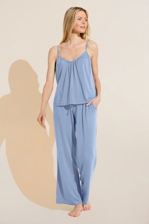 Blue Women Eberjey Gisele TENCEL™ Modal Cami & Pant PJ Set Pajamas | TKS454LC