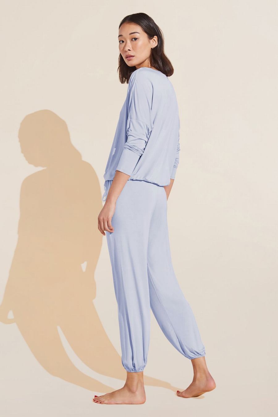 Blue Women Eberjey Gisele TENCEL™ Modal Slouchy PJ Set Pajamas | RLF6027UN