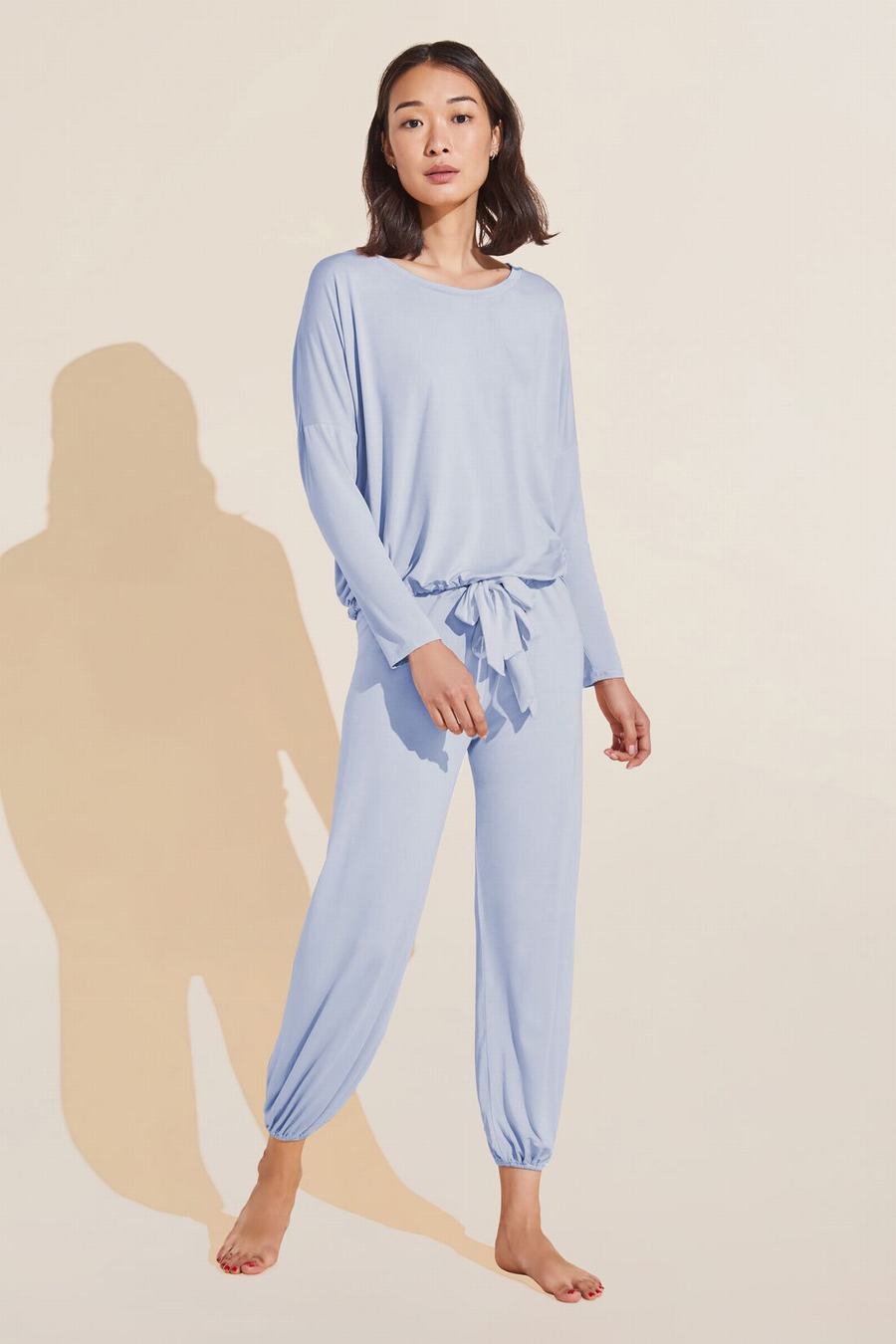 Blue Women Eberjey Gisele TENCEL™ Modal Slouchy PJ Set Pajamas | RLF6027UN